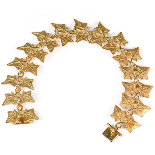 Bracciale con Foglie di Edera - Oro 18 k