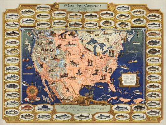 1947 The Game Fish Cyclopedia