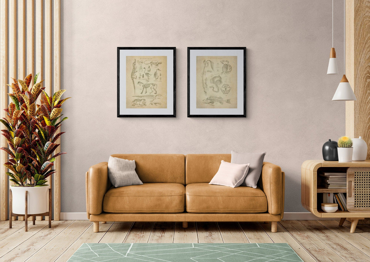 Animal Skeletons Print