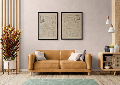 Northamptonshire Map dated 1760
